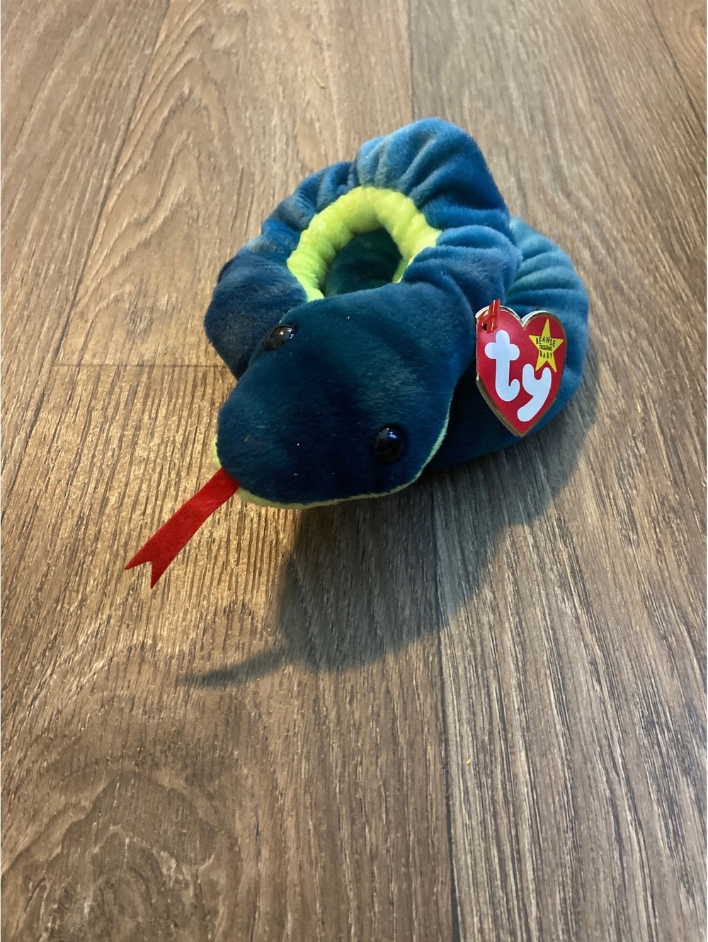 Ty Beanie Babies Hissy the Snake Plush Toy